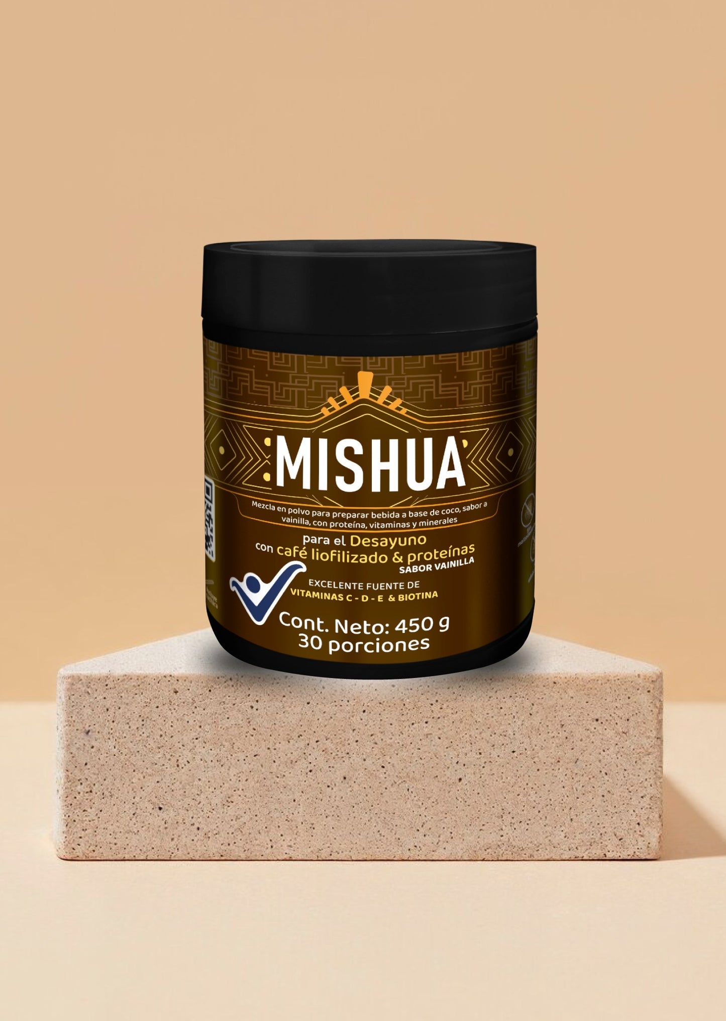 Mezcla en polvo de suplementos alimenticios Mishua sin azúcar ni aditivos