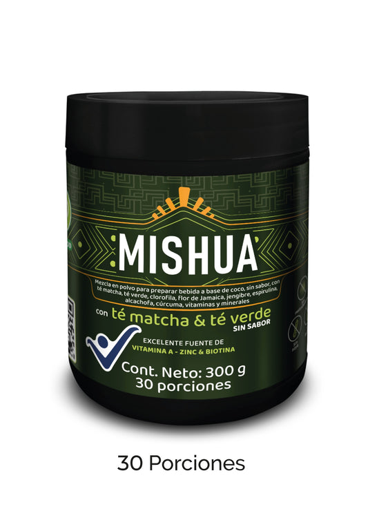 Té matcha verde en polvo 100% natural de Mishua