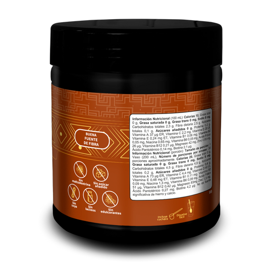 MISHUA Fibra ingredientes psyllium, linaza y 8 cepas probióticas