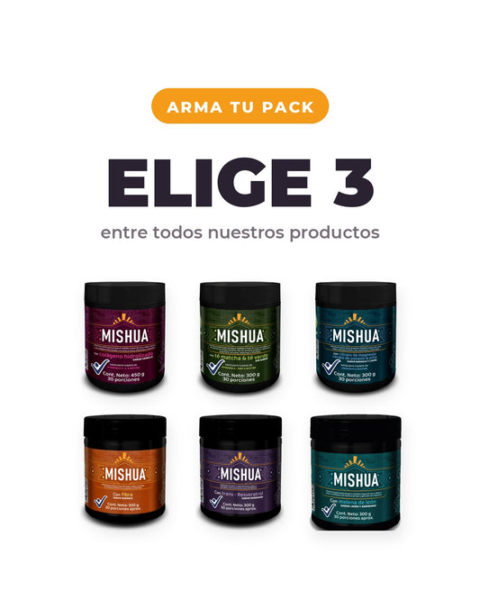 Combo de 3: Ármalos a tu gusto - 30 Porciones